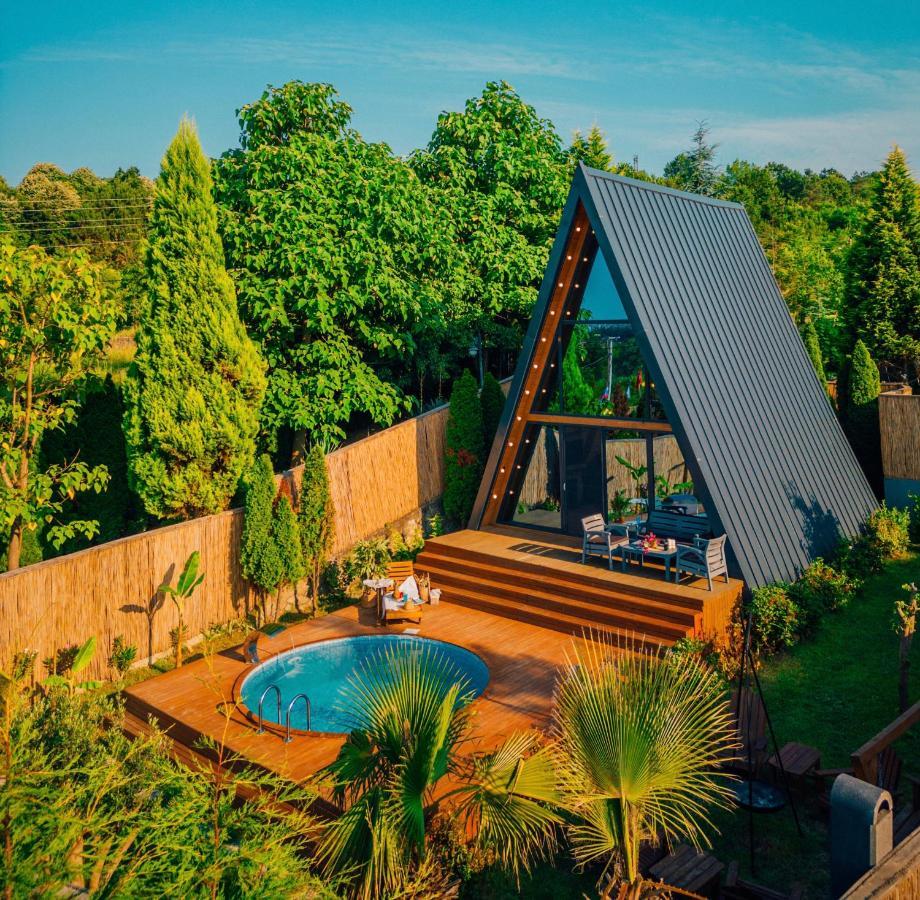 Вилла Bloom Sapanca - Palm Bungalov Экстерьер фото