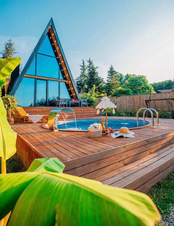 Вилла Bloom Sapanca - Palm Bungalov Экстерьер фото