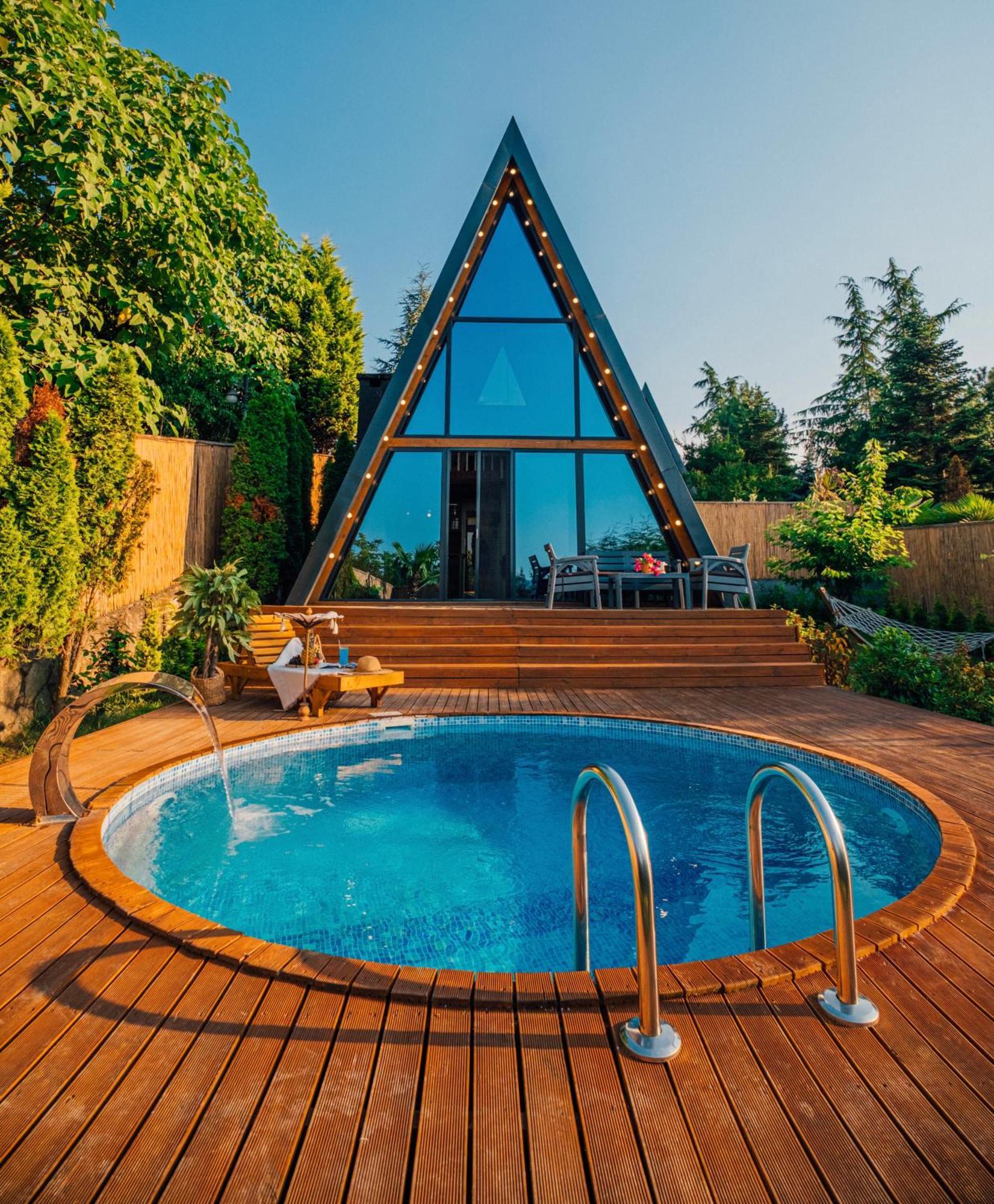 Вилла Bloom Sapanca - Palm Bungalov Экстерьер фото
